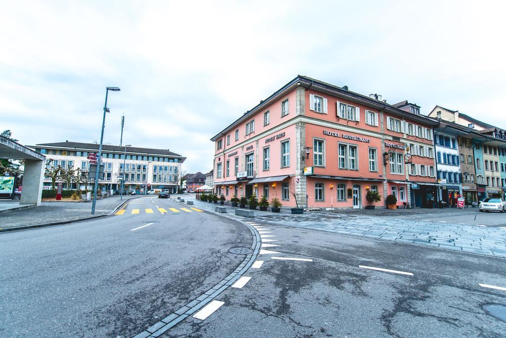 Hotel Rotes Haus Brugg  Exterior foto